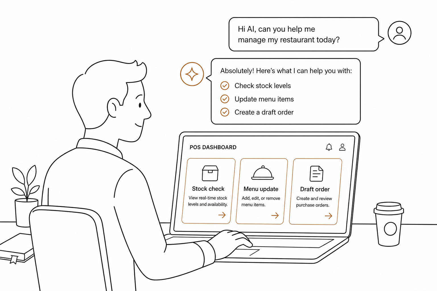 AI restaurant assistant