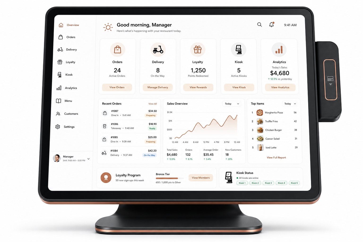 All-in-one POS platform